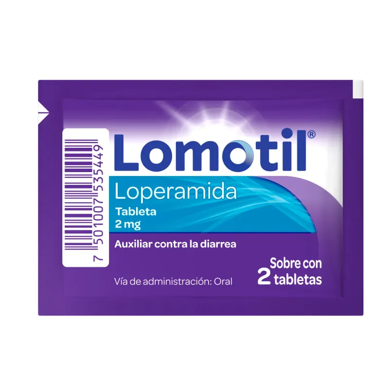 LOMOTIL 2MG SACH 2 TAB         S