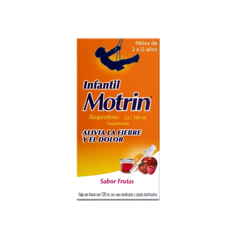 MOTRIN 2.0GR/100ML SUSP 120ML *JAN* INFANTIL