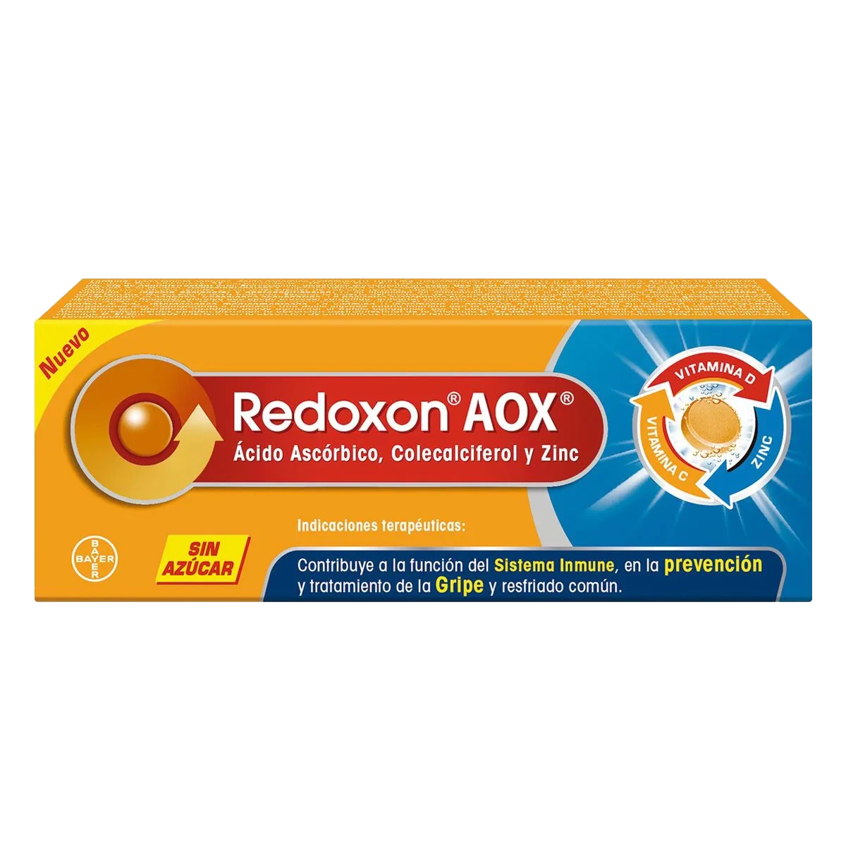 REDOXON SABOR NARANJA 10TABS