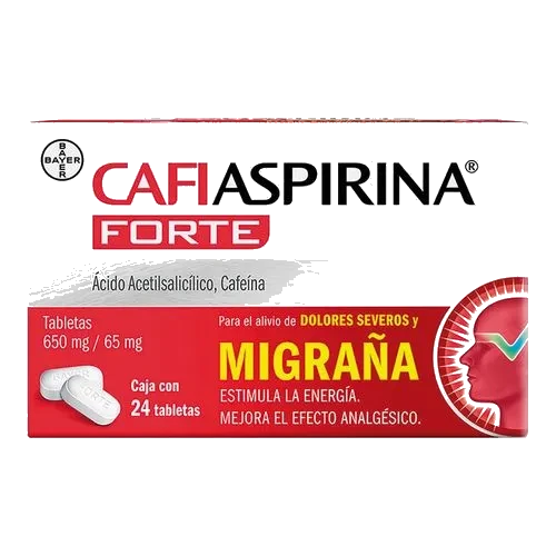 CAFIASPIRINA FORTE (650MG/65MG) 24TABS