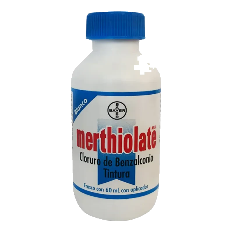MERTHIOLATE BLANCO 1 FCO 60ML