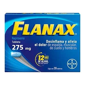 FLANAX (NAPROXENO SODICO 275MG) 20TABS