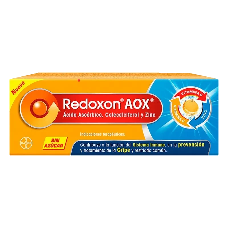 REDOXON AOX 1000/10MG/400UI TAB EFERV C/10 *BAY*