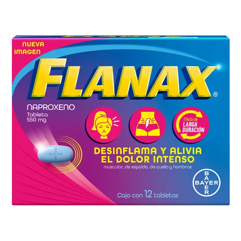 FLANAX FEM 550 MG 12 TAB