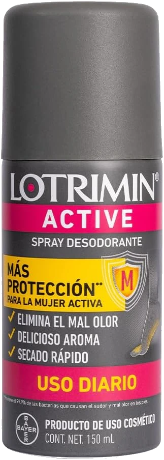 LOTRIMIN ACTIVE MUJER SPY 150 ML