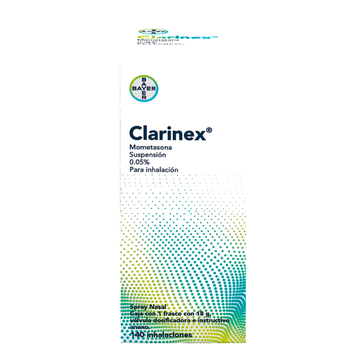 CLARINEX 0.05% SUSP INH NASAL 18GN
