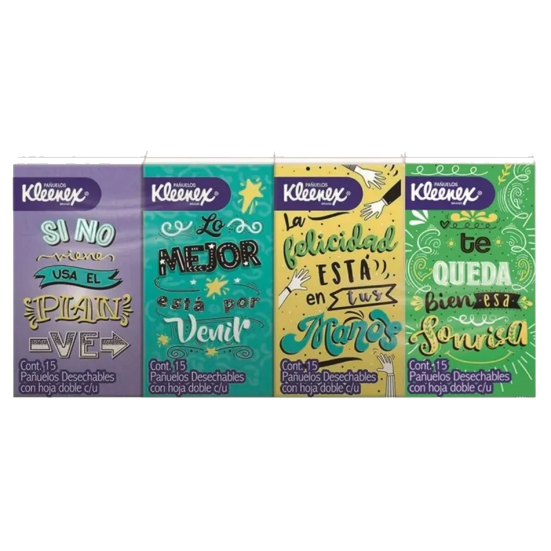 PAÑUELO KLEENEX SELLA PACK C/8 *KCL*