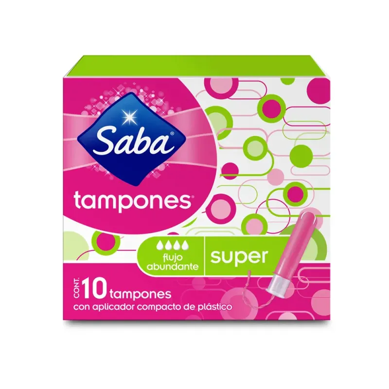 TAMPONES SABA ESTILOS SUPER C
