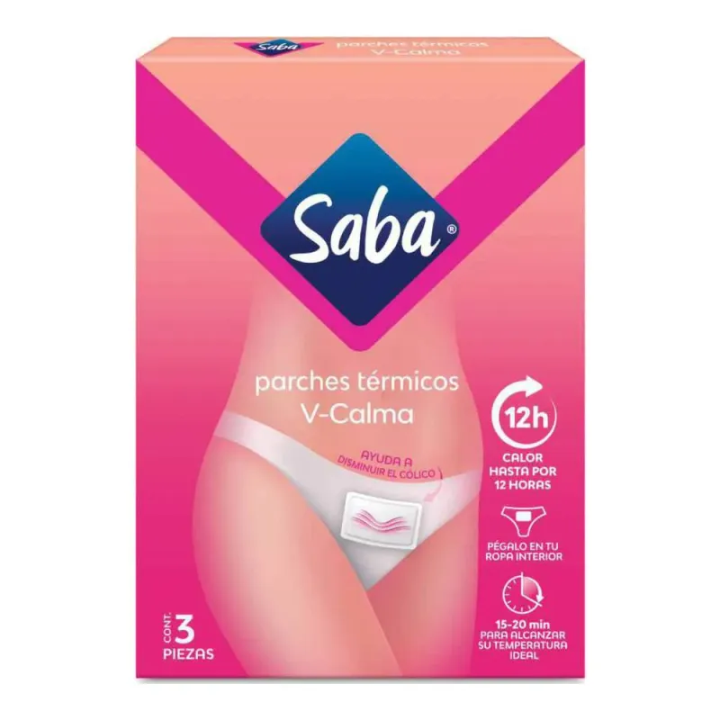 PARCHES SABA TERMICOS 3 PZ