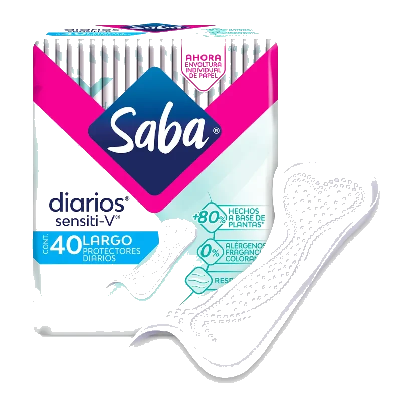 PANTY PROT SABA SENSITI-V LGO C
