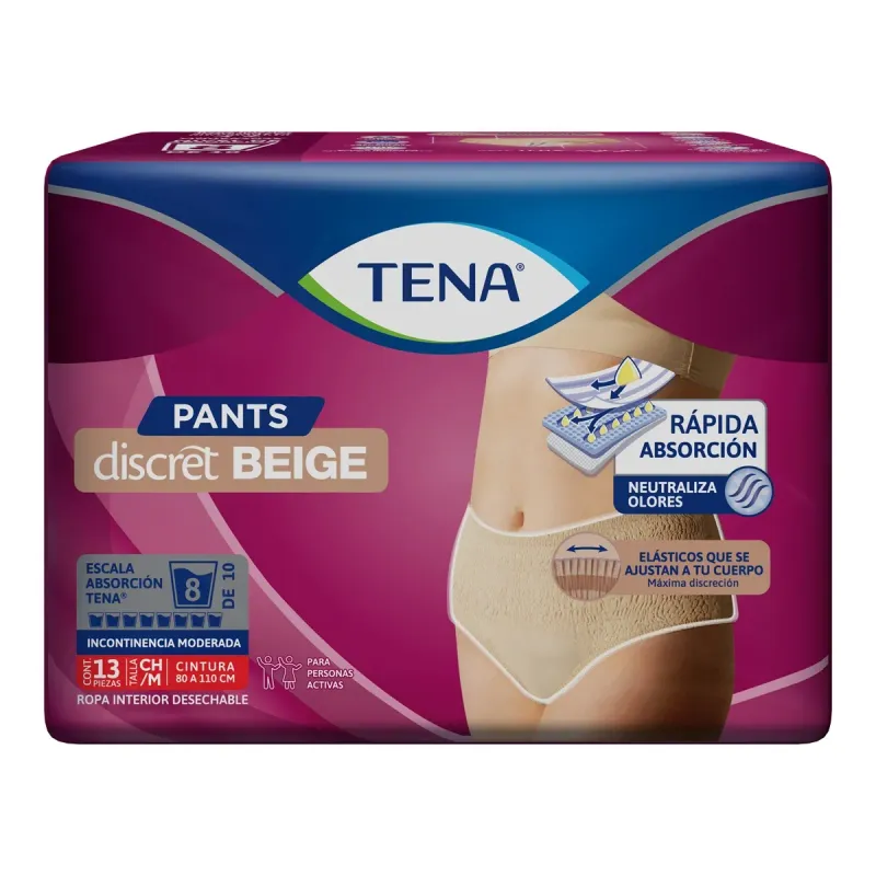 CALZ TENA PANTS BEIGE CH