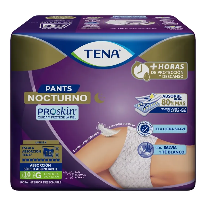 CALZ TENA PANTS NOCTURNO G C
