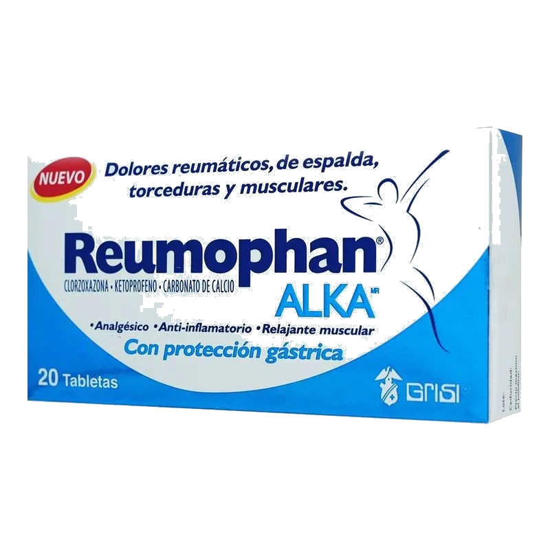 REUMOPHAN ALKA 1 CJA 250MG/50MG 20 TAB