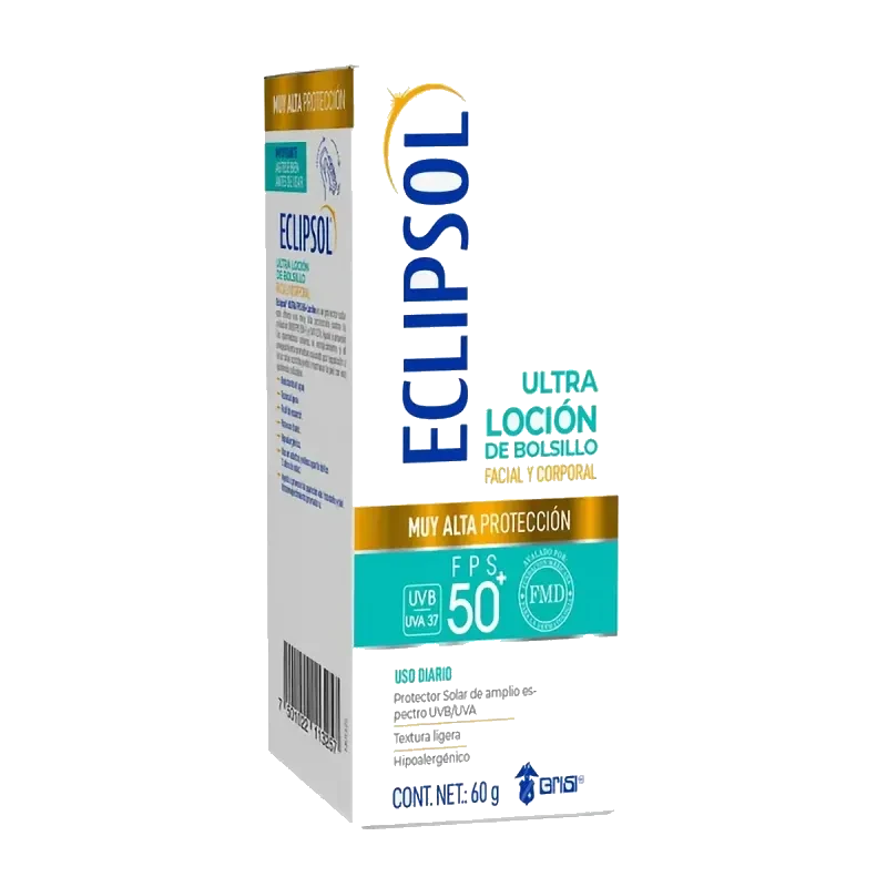 PROTECTOR SOLAR ECLIPSOL FPS LOCION 50 60GR + SHOWER NEUTRO 100ML *GSI*