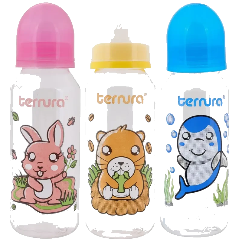 Biberón Ternura C/Mamila Caritas 8 Oz