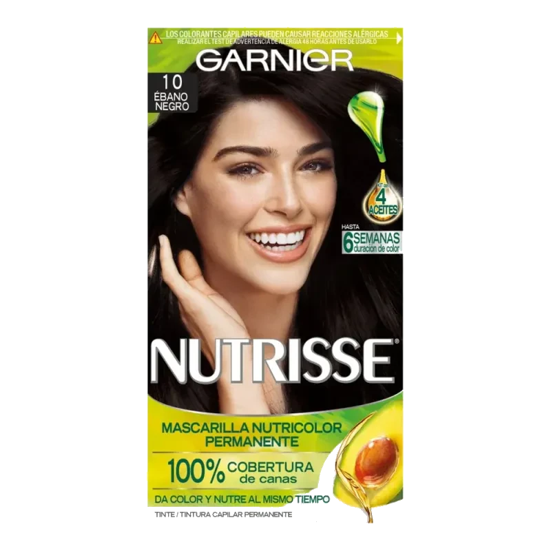 TINTE NUTRISSE N-10 EBANO NEGRO *FRA*
