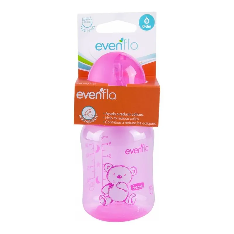 BIB EVENFLO COLORES 4OZ