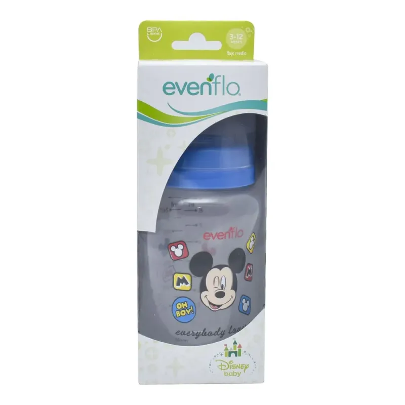 BIB EVENFLO DISNE CUE-AN 9OZ