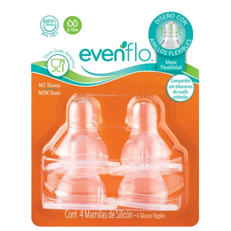 MAMILA EVENFLO STANDARSIL 3+1GTIS