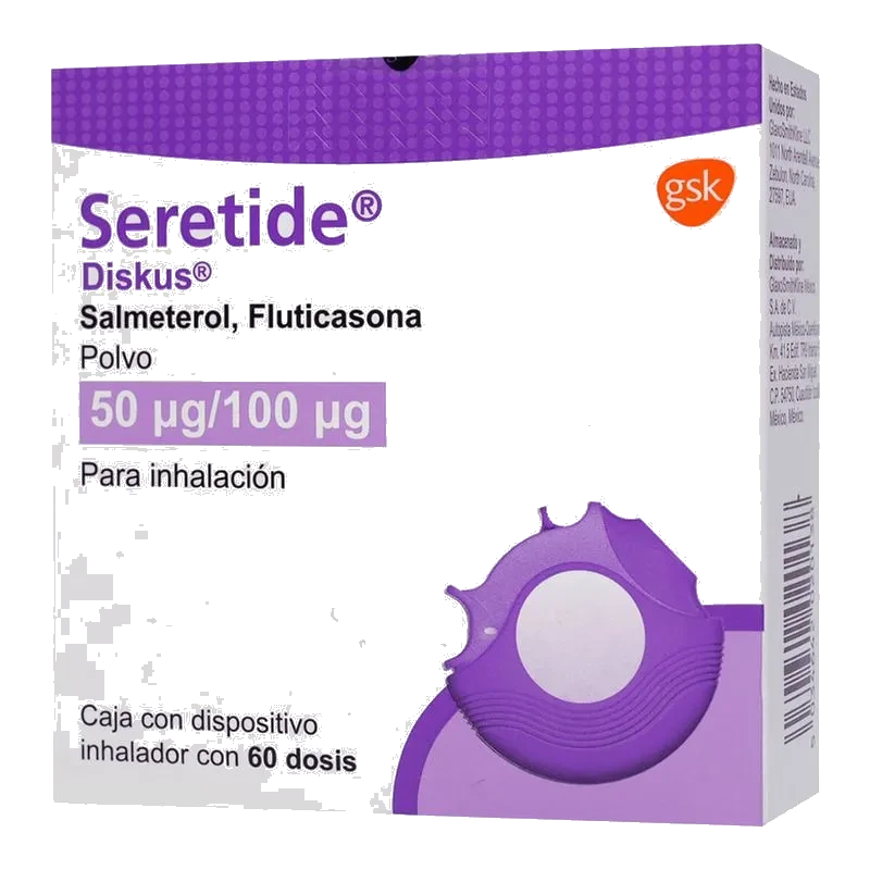 SERETIDE-DIS 50/100MG 60 DOSIS