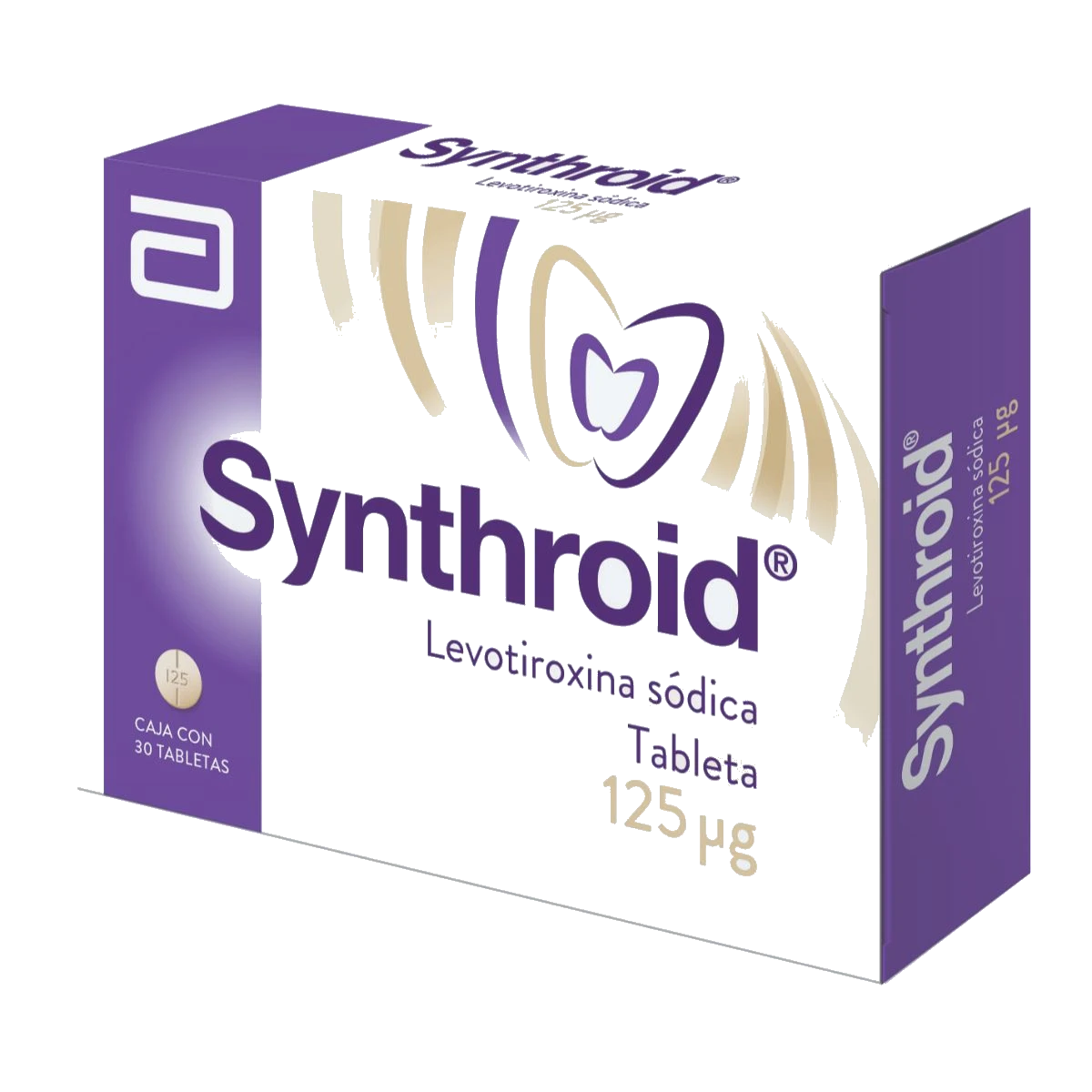 Synthroid 125 Mcg 30 Tabletas