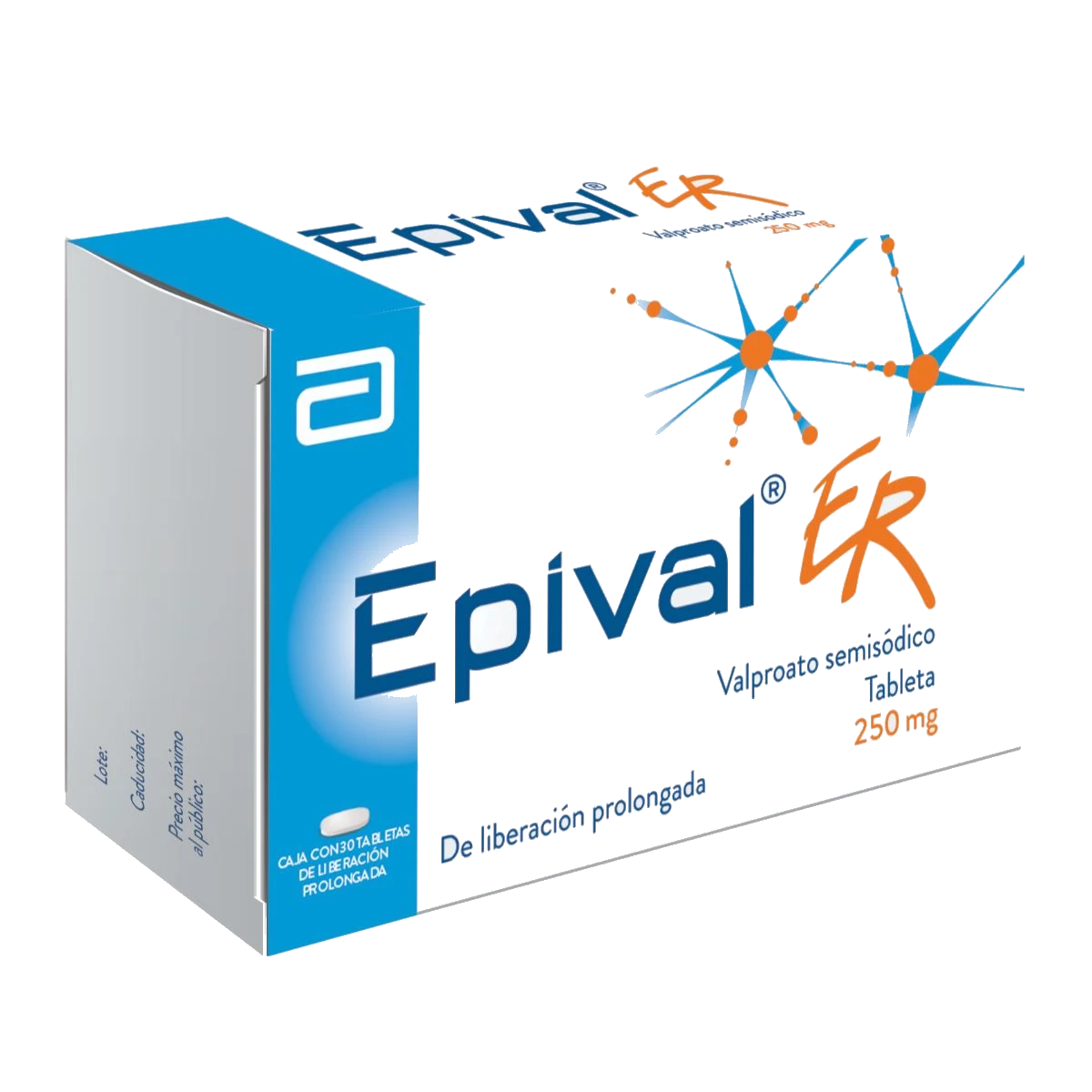 EPIVAL ER 250 MG 30 TAB LP