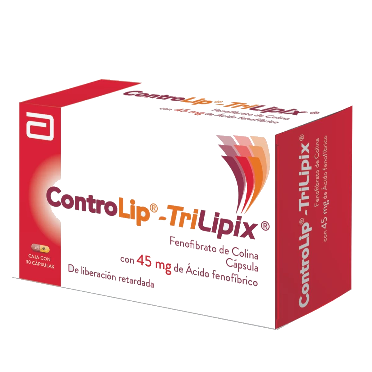 Controlip Trilipix 45 Mg 30 Cápsulas