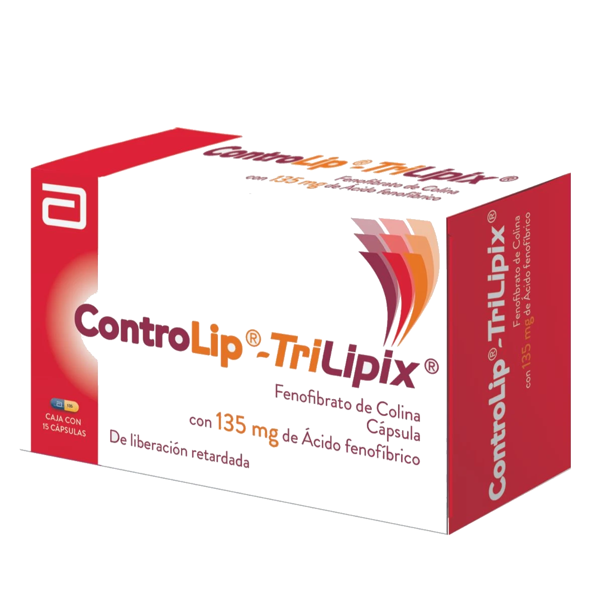 CONTROLIP TRILIPIX 135MG 15CAPS