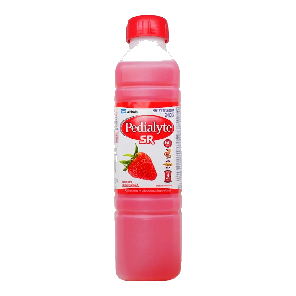PEDIALYTE SR 60 MEQ FRESA 500 ML