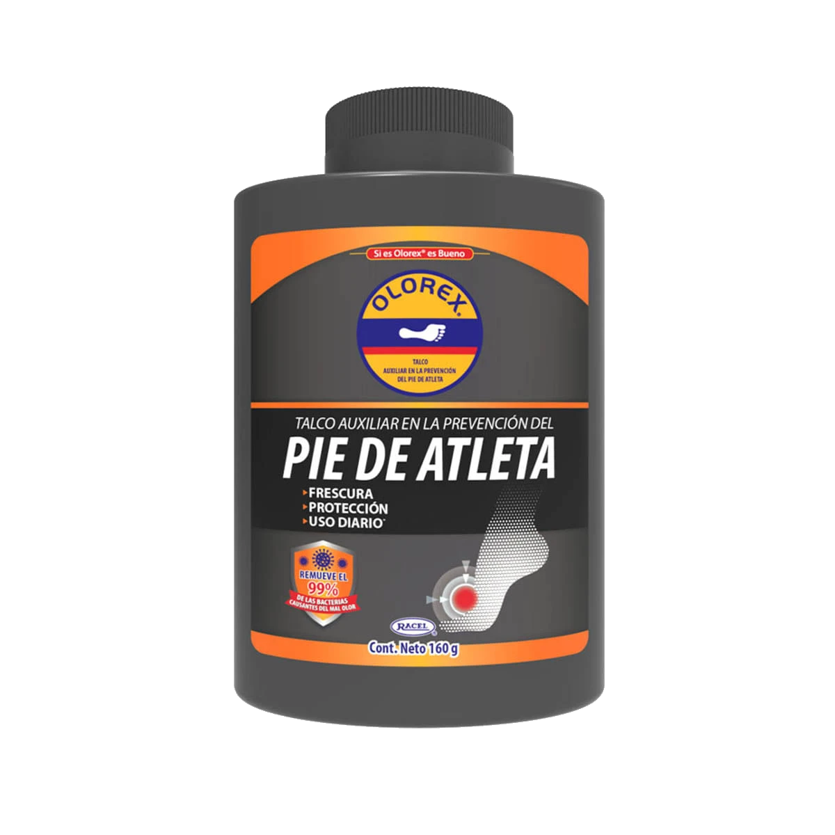 Olorex Talco Auxiliar Para El Pie De Atleta 160 gr