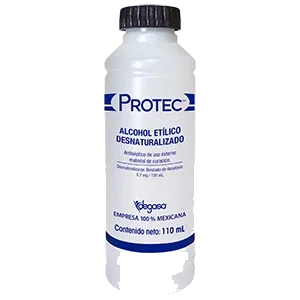ALCOHOL DESNATURALIZADO (PROTEC) 110ML