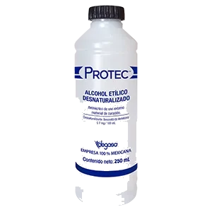 PROTEC ALCOHOL ETILICO DESNA 250ML