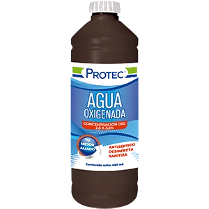 AGUA OXIGENADA PROTEC (DEGASA) 480ML