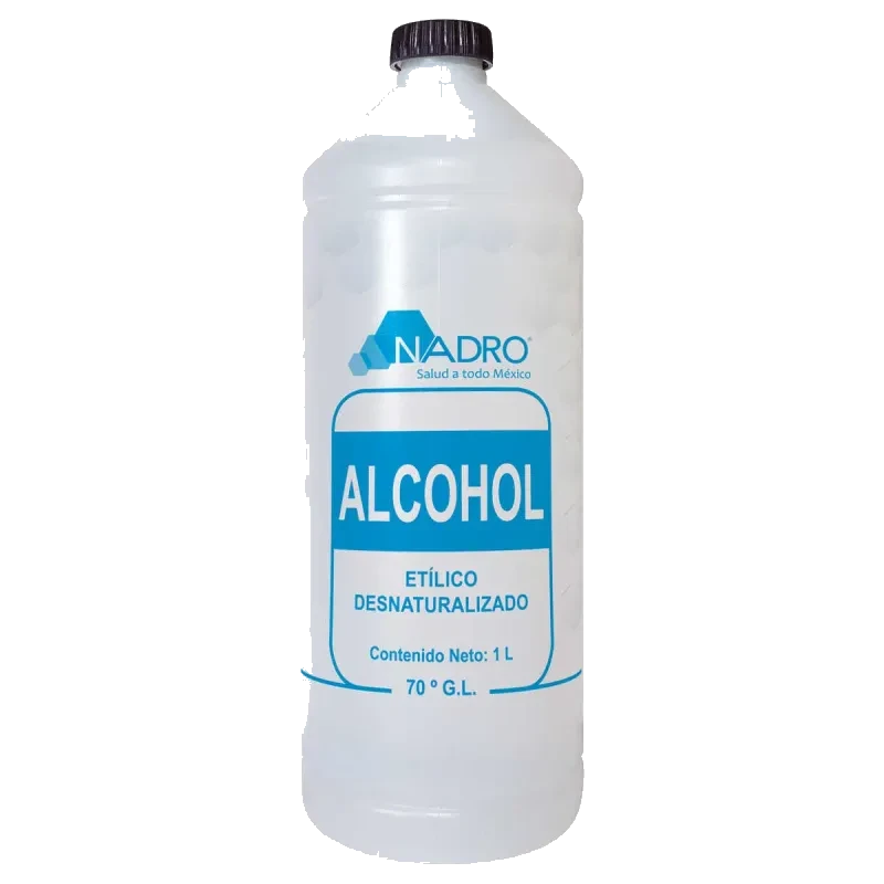 Alcohol Nadro Desnaturalizado 1 lt