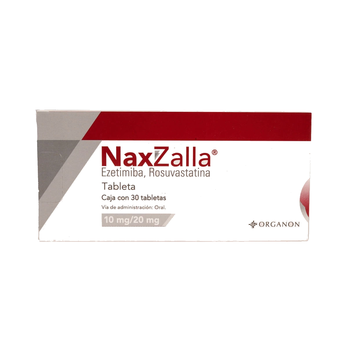 Naxzalla 10/20 Mg 30 Tabletas