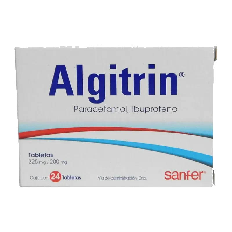 Algitrin 325/200 Mg 24 Tabletas