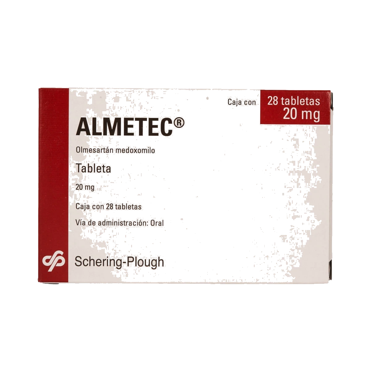 Almetec 20 Mg 28 Tabletas