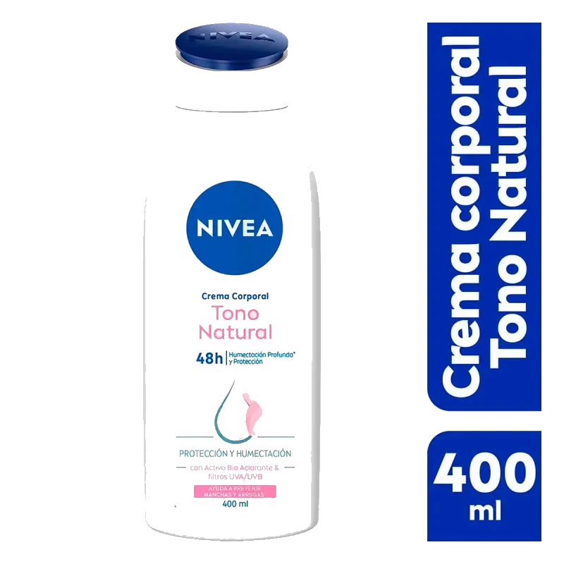 CRA NIVEA B ACLARA NAT 400ML