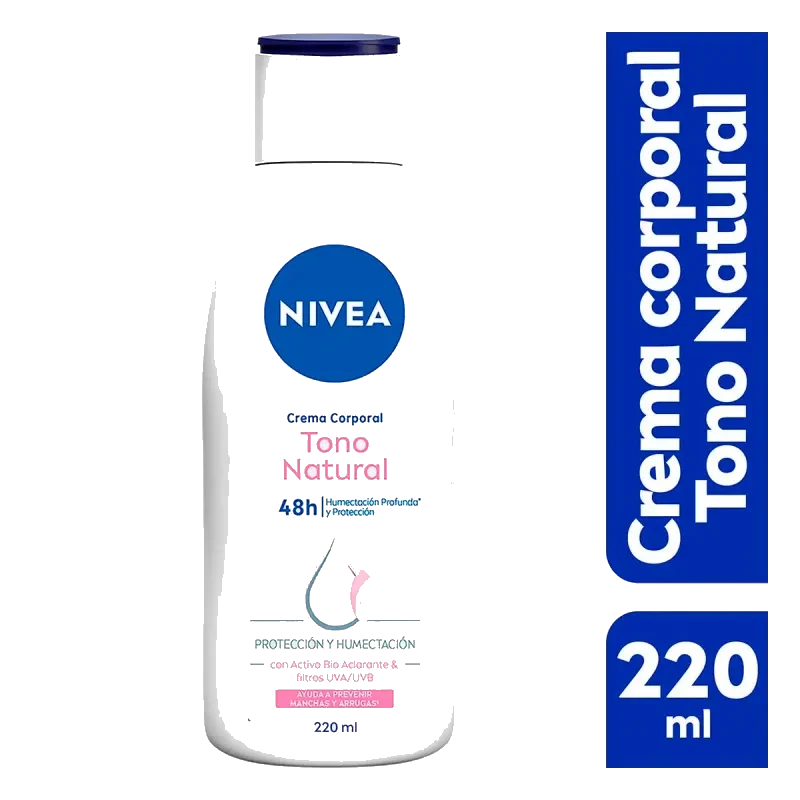 CREMA NIVEA ACLARADO NATURAL 220ML *BDF*