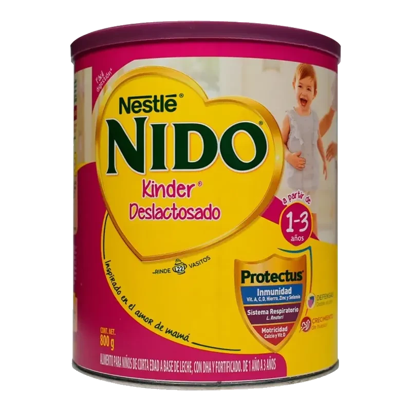 NIDO KINDER DESLACT 1-3ANOS 800G