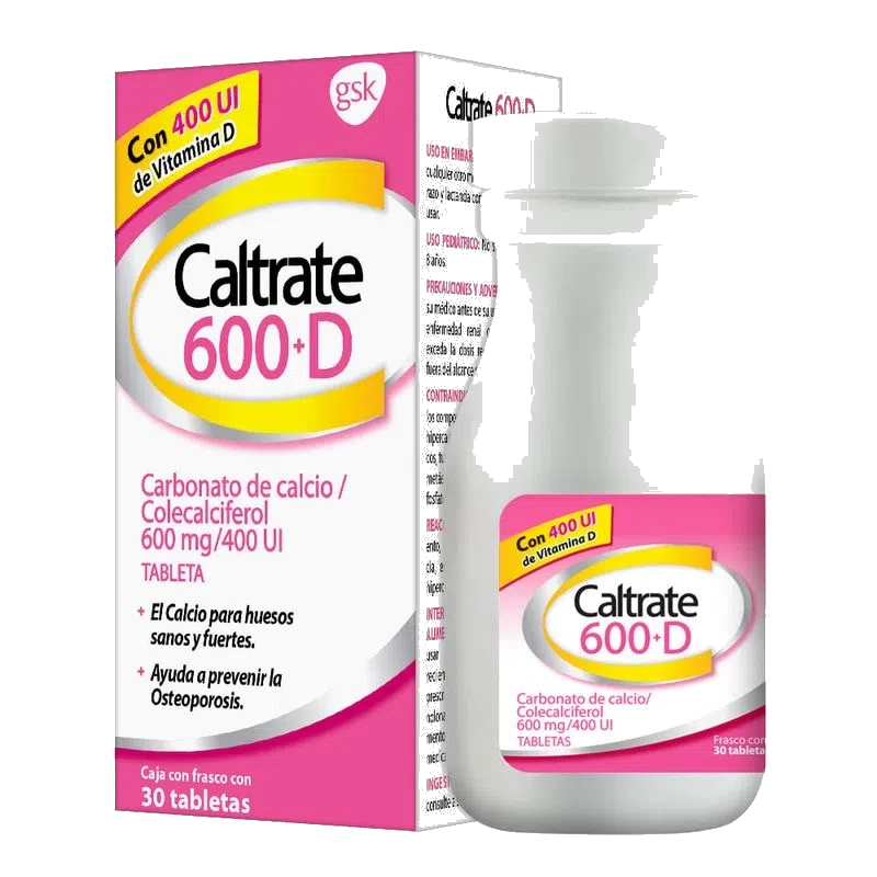 CALTRATE 600+D 30 TAB 600 MG/400 UI