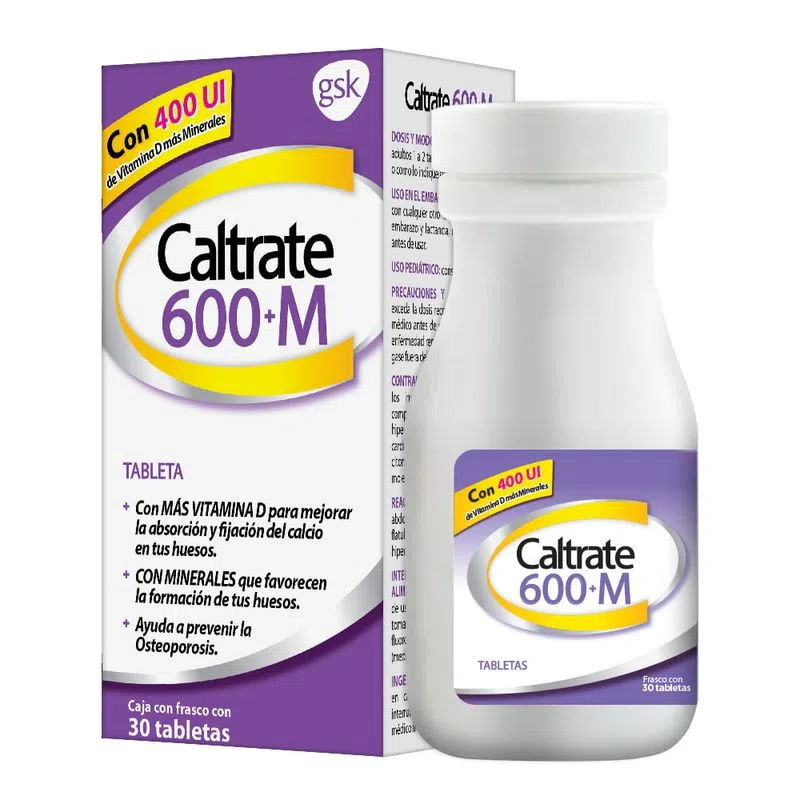 CALTRATE 600+M TAB 30