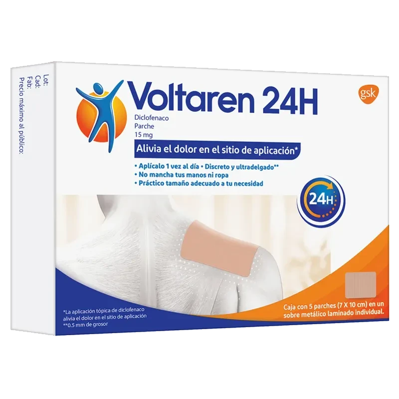 VOLTAREN 24H 5 PARCHES