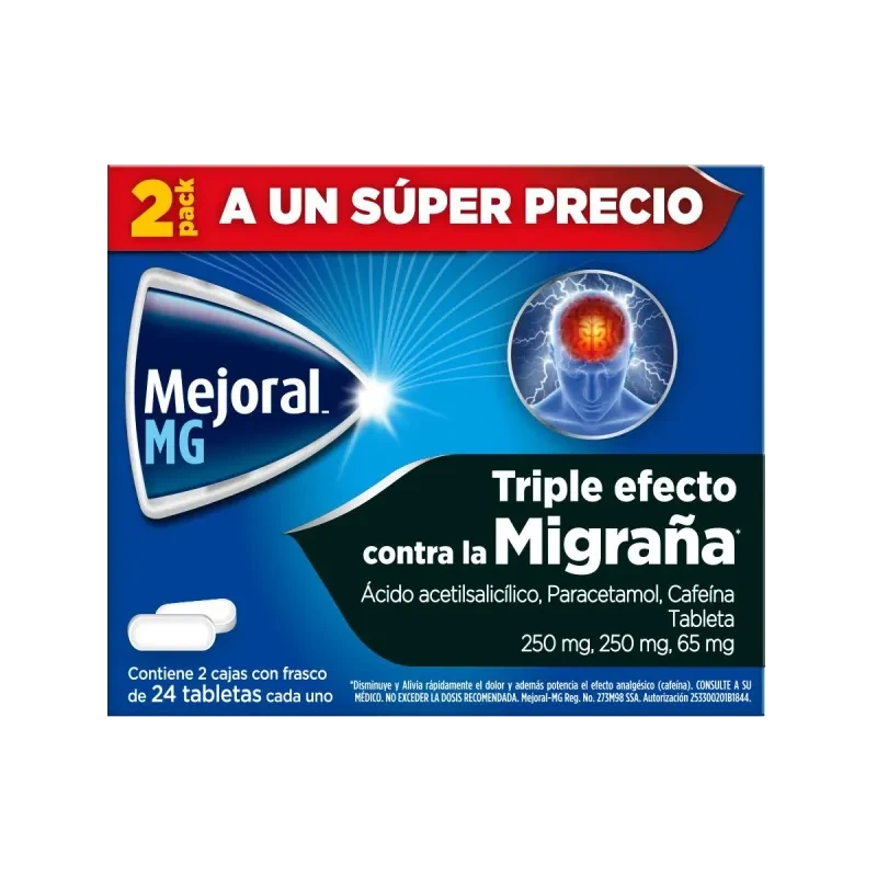 Mejoral-Mg 250/250/65m 48 Tabletas N