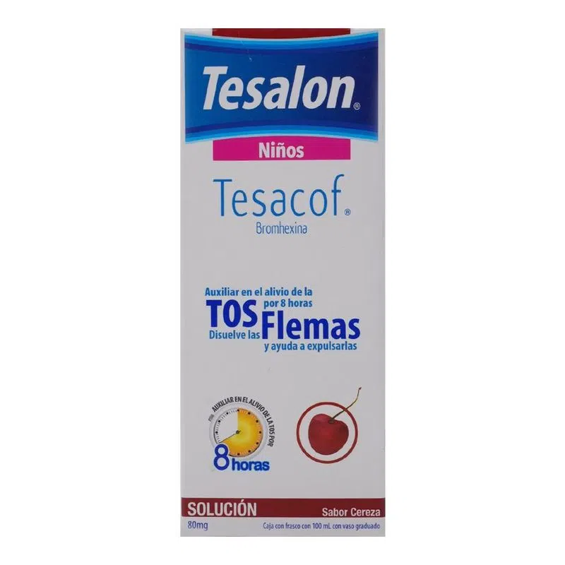 TESACOF-EXP INF 80MG 100ML SOL