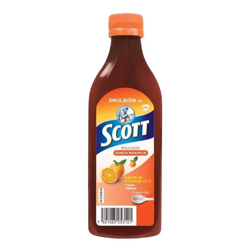 EMULSION SCOTT NARANJA 1 FCO 200 ML
