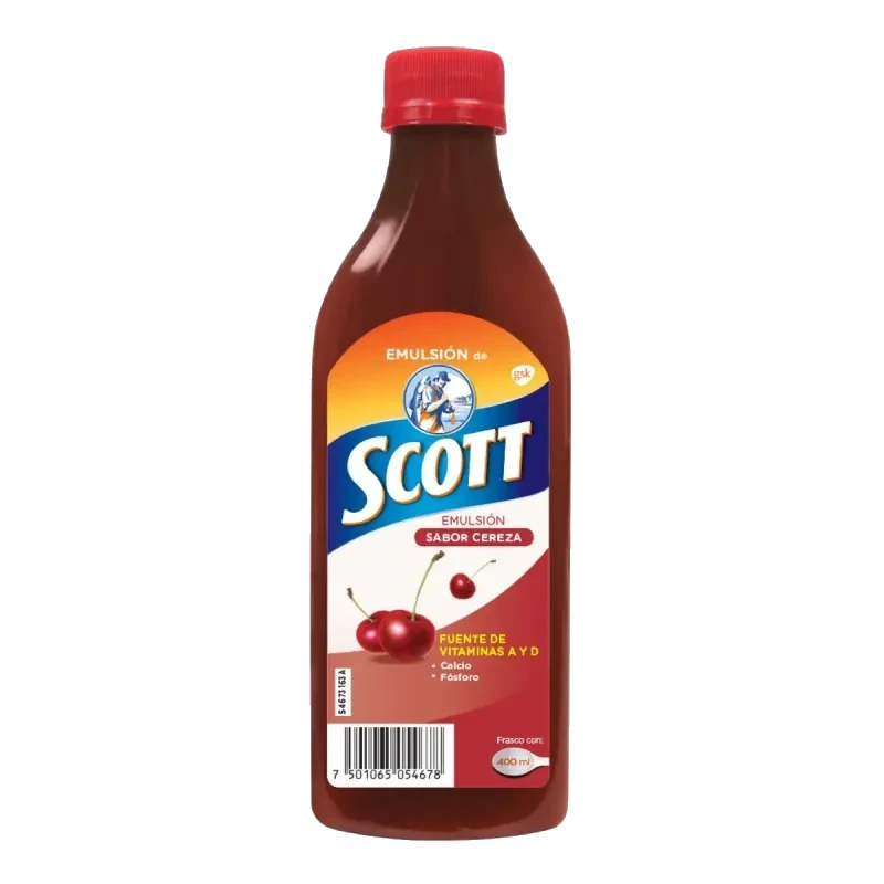 EMULSION SCOTT CEREZA 1 FCO 400 ML