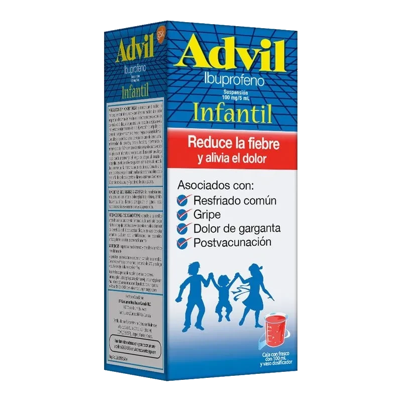 ADVIL INF FRUTAS SUSP 100MG