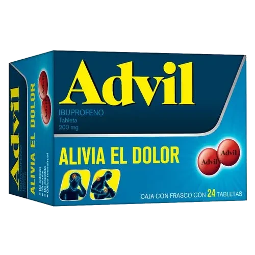 ADVIL 24 TAB 200 MG