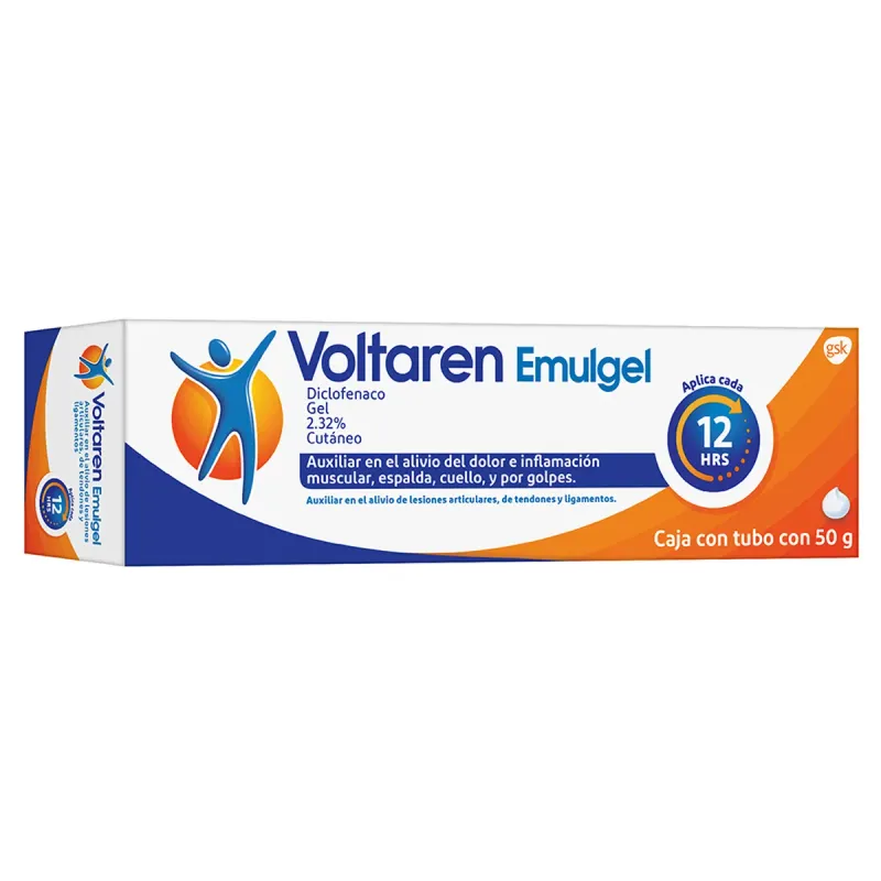 VOLTAREN EMULGEL 2.32% 12H 50G GEL